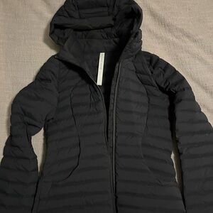 lululemon athletica “Pack it Down” Black Puffer Jacket
